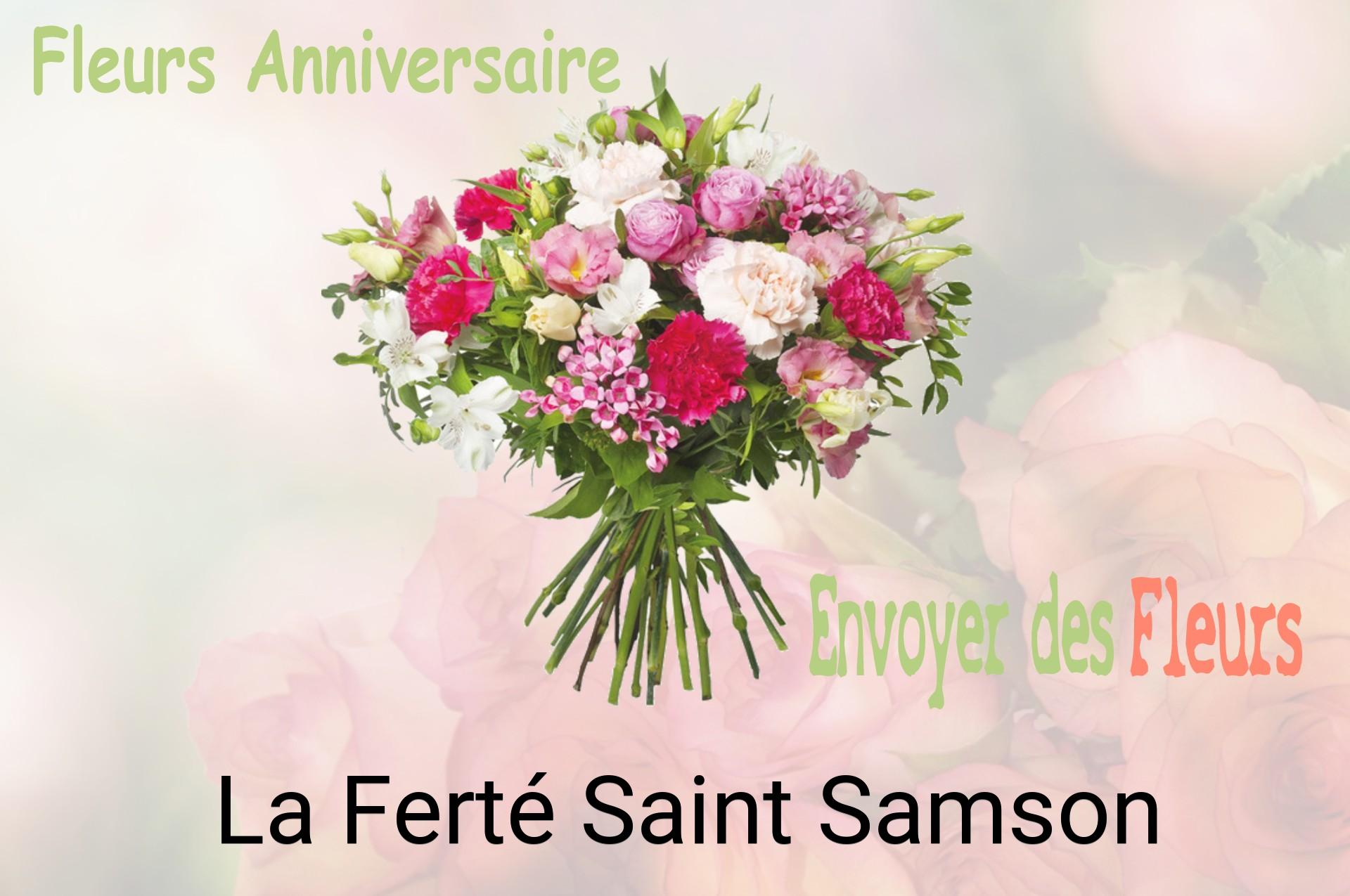Bouquet de fleurs d’anniversaire livré à La Ferté-Saint-Samson