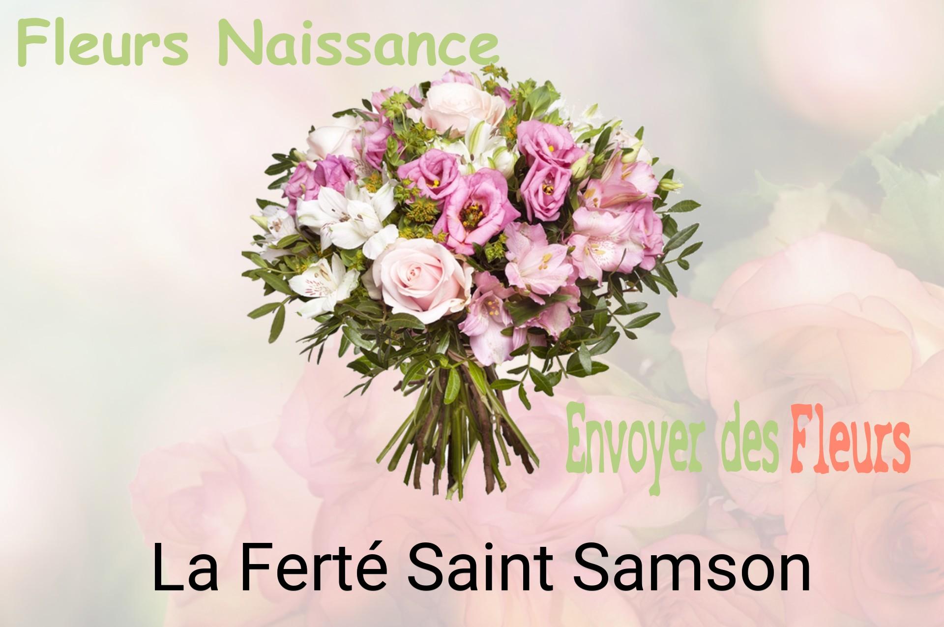 Bouquet de fleurs de naissance livré à La Ferté-Saint-Samson